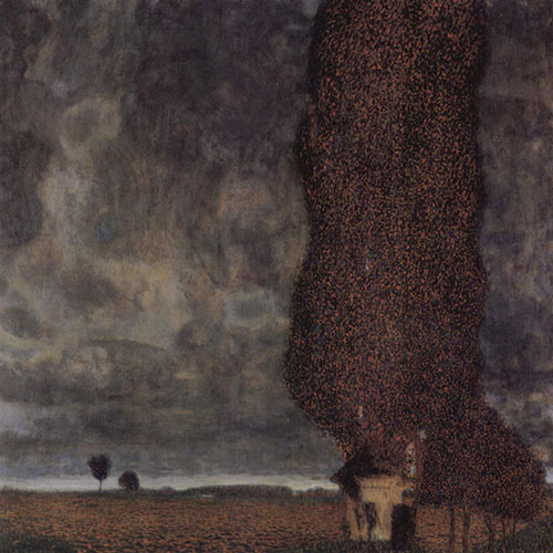 Large Poplar II Gustav Klimt